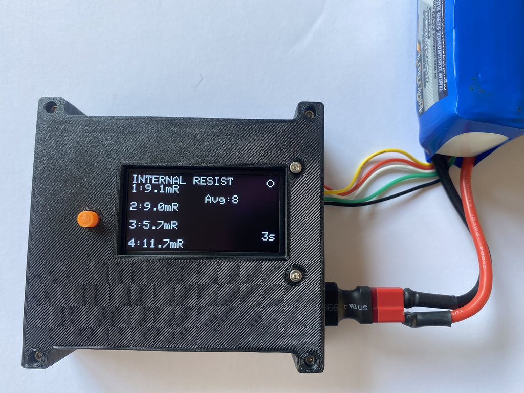 Battery Guardian: LiPo Internal Resistance Meter and Cell Checker