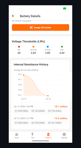 Battery Guardian: LiPo Internal Resistance Meter and Cell Checker