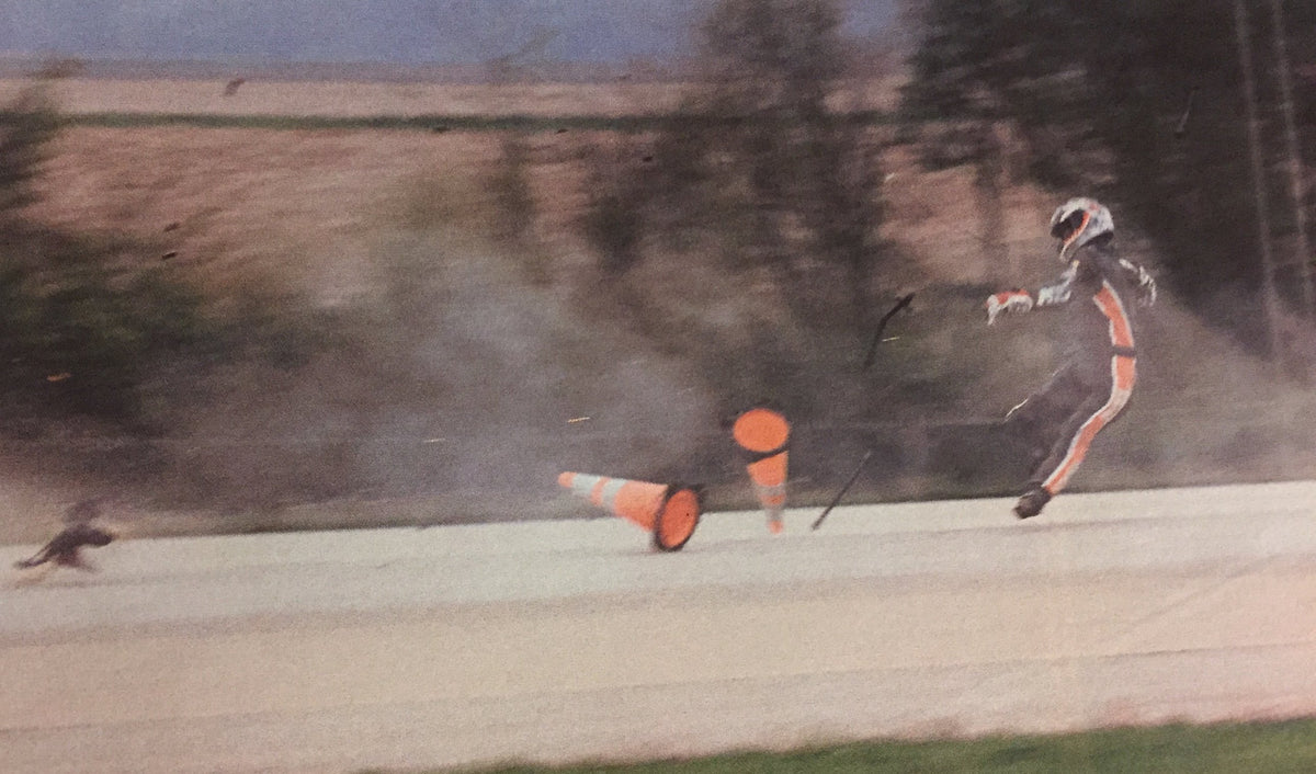Guy Caputo's 250mph+ motorcycle crash